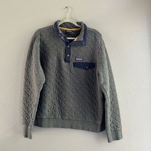 Men’s Patagonia Quilt Snap Pullover / Size: Medium / Color: Grey